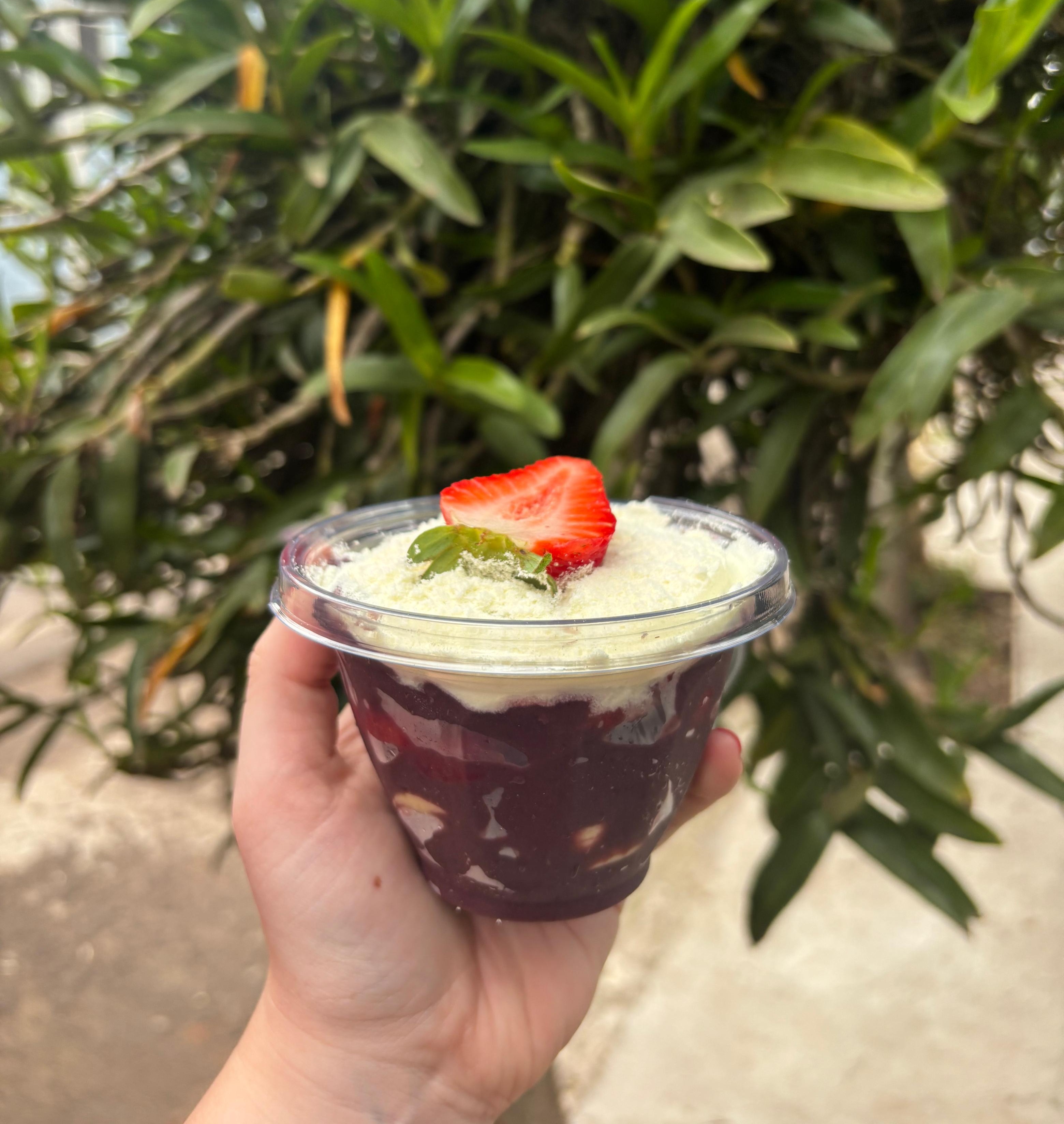 Açaí com frutas
